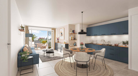 Programme immobilier neuf Le Saphir - Agde à proximité immédiate du littoral (34300) - Référence : 15086