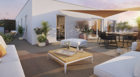 Programme immobilier neuf BAIE DES OLIVINES - Agde : logements neufs sécurisés et verdoyants proche des services (34300) - Référence : 15084