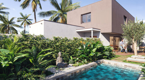 Programme immobilier neuf LES VILLAS DU GOLF - Agde maisons familiales proches plages et golf (34300) - Référence : 18301