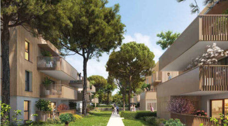 Programme immobilier neuf PARCS DES CEDRES - Agde : Résidence studio–T3 avec cadre méditerranéen et confort optimisé proche des commodités (34300) - Référence : 18309