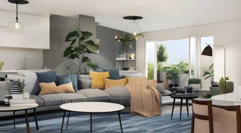 Programme immobilier neuf DOMAINE DE CANASTEL - Baillargues : Résidence T2–T4 avec cadre moderne et confort optimisé proche des commodités (34670) - Référence : 6285