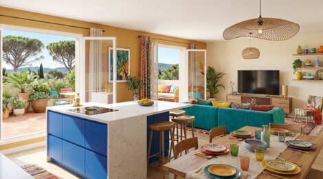Programme immobilier neuf Les Salines - Balaruc-les-Bains logements du 2 au 4 pièces proches de Sète (34540) - Référence : 17910