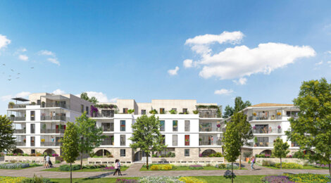 Programme immobilier neuf Le Patio des Berges - Beaucaire à deux pas de la gare (30300) - Référence : 10581