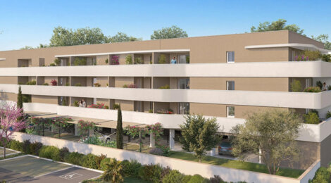 Programme immobilier neuf Le domaine du parc - Béziers à 18 min des plages dans le quartier Bastit (34500) - Référence : 18489