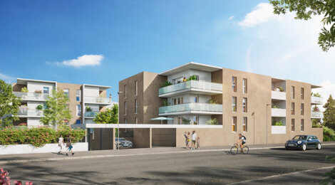 Programme immobilier neuf OSMOSE - Béziers : logements neufs T2–T4 proche du centre-ville (34500) - Référence : 15097