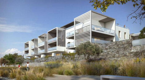 Programme immobilier neuf Perles d'ô - Béziers : Résidence studio–T4 avec cadre verdoyant et confort optimisé proche des espaces naturels (34500) - Référence : 14237