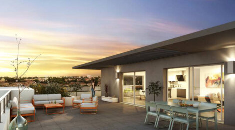 Programme immobilier neuf Perles d'ô - Béziers : Résidence studio–T4 avec cadre verdoyant et confort optimisé proche des espaces naturels (34500) - Référence : 14237