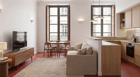 Programme immobilier neuf RUE JEAN JACQUES ROUSSEAU - Béziers un appartement réhabilité en centre-ville (34500) - Référence : 17995