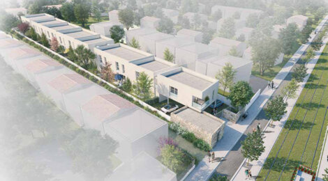 Programme immobilier neuf Les Villas du Lez - Castelnau-le-Lez à 6 min tram L2 maisons avec jardin et parking (34170) - Référence : 17183