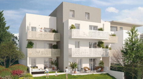 Programme immobilier neuf madeleine - Castelnau-le-Lez à proximité du  tram T2 (34170) - Référence : 9081