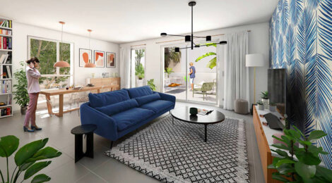 Programme immobilier neuf THEMIS - Castelnau-le-Lez aux portes de Montpellier à 1 min du T2 (34170) - Référence : 12217