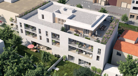 Programme immobilier neuf Atelier 13 - Castelnau-le-Lez, logements neufs et proximité tram 2 en quartier verdoyant (34170) - Référence : 9079