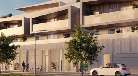 Programme immobilier neuf Atelier 13 - Castelnau-le-Lez, logements neufs et proximité tram 2 en quartier verdoyant (34170) - Référence : 9079