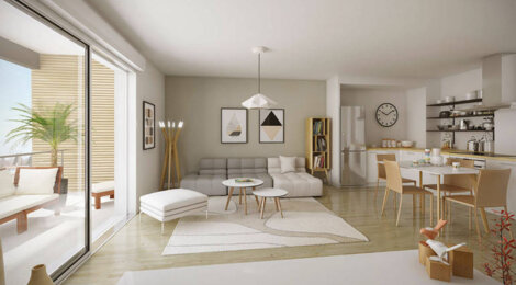 Programme immobilier neuf Villa Vinea - Castelnau-le-Lez : logements neufs sécurisés et lumineux proche des transports (34170) - Référence : 7646