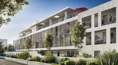 Programme immobilier neuf Le Mauzac - Castelnau-le-Lez : Résidence studio–T3 avec cadre urbain et confort optimisé proche des transports (34170) - Référence : 14408