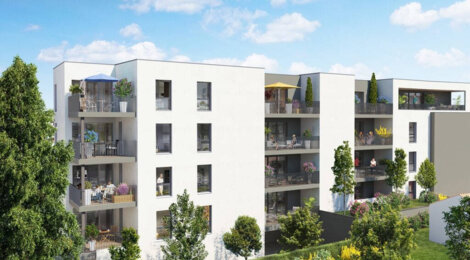 Programme immobilier neuf Les Terrasses de Rochet - Castelnau-le-Lez : Résidence T2–T4 avec cadre moderne et confort optimisé proche des transports (34170) - Référence : 5944
