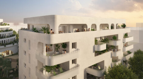Programme immobilier neuf MOVIMENTO - Castelnau-le-Lez ZAC Eureka, à proximité parc et tram bus (34170) - Référence : 12643