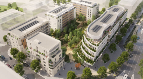 Programme immobilier neuf MOVIMENTO - Castelnau-le-Lez ZAC Eureka, à proximité parc et tram bus (34170) - Référence : 12643