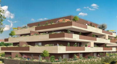 Programme immobilier neuf DOMAINE LES LAVANDIERES TR3 (SAS) - Castries : logements neufs du studio au T4 proche de Montpellier (34160) - Référence : 9082