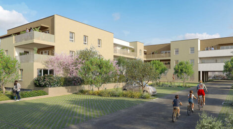 Programme immobilier neuf ORIS - Castries résidence contemporaine près de Montpellier (34160) - Référence : 18042