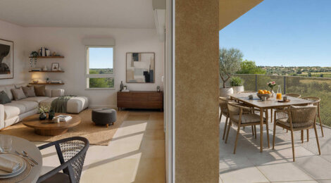 Programme immobilier neuf ORIS - Castries résidence contemporaine près de Montpellier (34160) - Référence : 18042