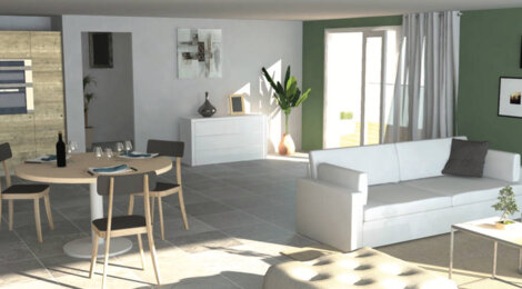 Programme immobilier neuf LES PORTES DE NIMES - Caveirac : Résidence T2–T3 avec cadre intimiste et confort optimisé proche des commodités (30820) - Référence : 11408