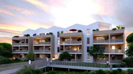 Programme immobilier neuf Le clos des violettes - Cournonterral à proximité de Montpellier en 25 min (34660) - Référence : 15165