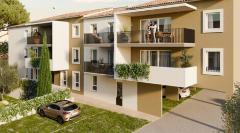 Programme immobilier neuf Le Domaine d'Emilie - Fabrègues près du centre historique (34690) - Référence : 13600