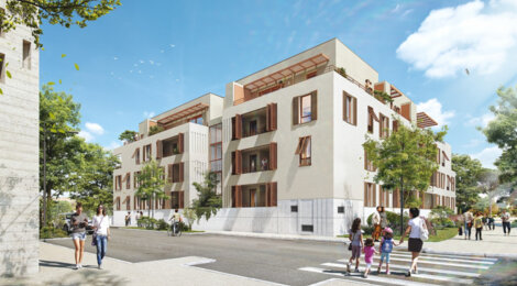 Programme immobilier neuf LES JARDINS DE GAETA - Frontignan : logements neufs T2–T5 proche des plages (34110) - Référence : 9103