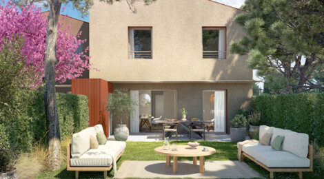 Programme immobilier neuf FAULA - Jacou résidence avec jardins aux portes de Montpellier (34830) - Référence : 17470