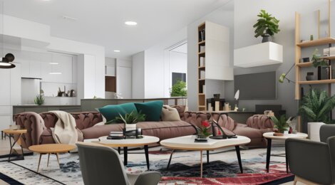 Programme immobilier neuf CARRE SAPHIR - La Grande-Motte : appartements neufs T2–T4 en centre-ville près de la mer (34280) - Référence : 15168