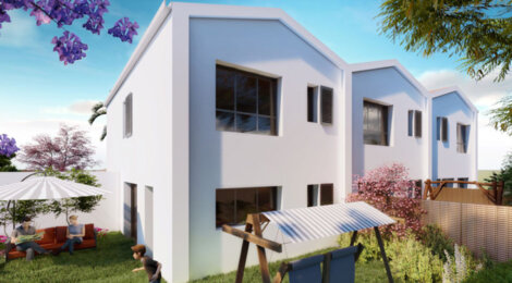 Programme immobilier neuf la patio de l'arbousier - Langlade : logements neufs T2–T3 avec piscine et jardin près de Nîmes (30980) - Référence : 11678