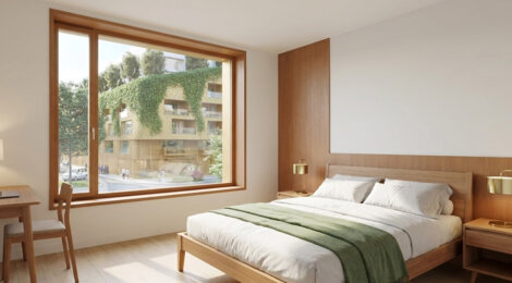 Programme immobilier neuf ILOT DES PLATANES - Lattes cadre urbain végétalisé proche tram appartements avec terrasse (34970) - Référence : 17163