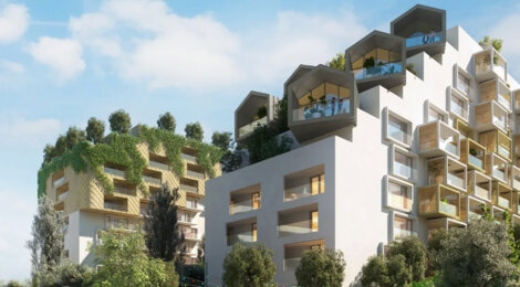 Programme immobilier neuf ILOT DES PLATANES - Lattes cadre urbain végétalisé proche tram appartements avec terrasse (34970) - Référence : 17163