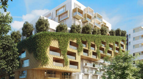 Programme immobilier neuf ILOT DES PLATANES - Lattes cadre urbain végétalisé proche tram appartements avec terrasse (34970) - Référence : 17163
