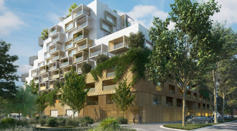 Programme immobilier neuf Îlot des Platanes - Lattes réhabilitation au pied du tramway Soriech (34970) - Référence : 18000