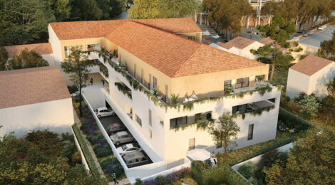 Programme immobilier neuf LES TERRASSES DES ARENES - Lunel centre à deux pas de la gare (34400) - Référence : 12811