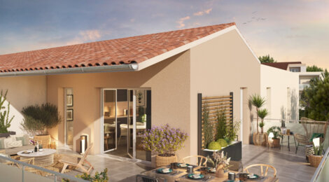 Programme immobilier neuf L'ECRIN DE THAU - Mèze : appartements neufs du studio au T4 proche des plages (34140) - Référence : 18164