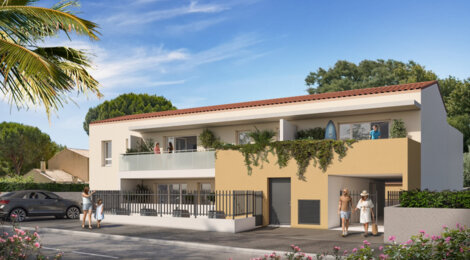 Programme immobilier neuf L'ECRIN DE THAU - Mèze : appartements neufs du studio au T4 proche des plages (34140) - Référence : 18164