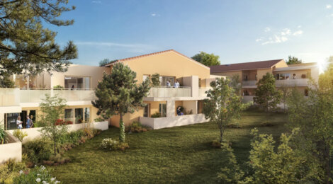 Programme immobilier neuf L'ECRIN DE THAU - Mèze : appartements neufs du studio au T4 proche des plages (34140) - Référence : 18164