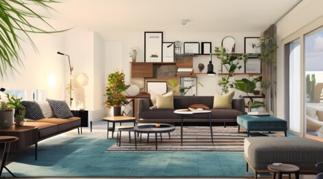 Programme immobilier neuf LE BON CHEMIN - Milhaud dans le centre ville (30540) - Référence : 10977