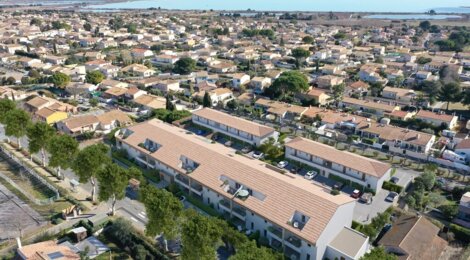 Programme immobilier neuf Le sonnet d'Eulalie - Mireval : logements neufs sécurisés et lumineux proche des commodités (34110) - Référence : 7914