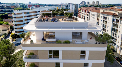 Programme immobilier neuf SAUDADE - Montpellier à proximité de la mairie et du tramway (34000) - Référence : 13150