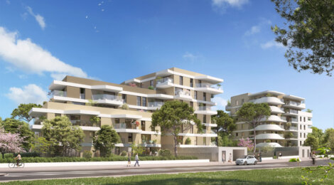 Programme immobilier neuf Duo Verde - Montpellier à proximité du futur tramway 5 (34000) - Référence : 16722