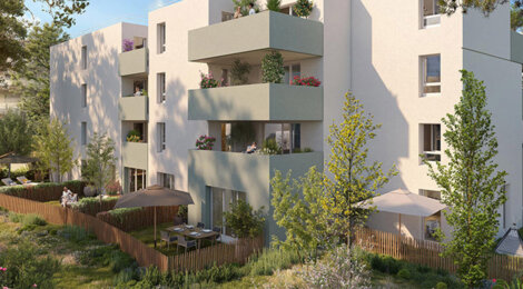 Programme immobilier neuf ATRIA - Montpellier cadre urbain moderne proche tram et commodités (34000) - Référence : 17146