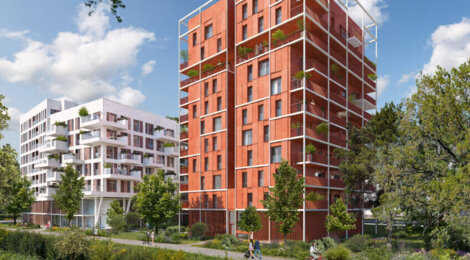 Programme immobilier neuf Terra Ocra - Montpellier cadre végétalisé proche centre ville et tramway (34000) - Référence : 17956
