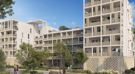 Programme immobilier neuf Ostarel - Montpellier écoquartier de la Restanque proche du littoral (34000) - Référence : 15162