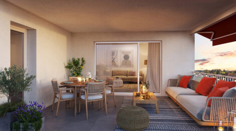 Programme immobilier neuf BAHIA - Montpellier en plein quartier  Port Marianne (34000) - Référence : 15161
