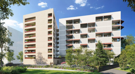 Programme immobilier neuf BAHIA - Montpellier en plein quartier  Port Marianne (34000) - Référence : 15161