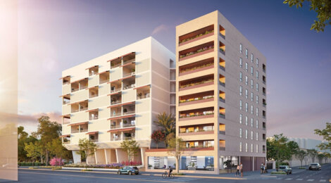 Programme immobilier neuf BAHIA - Montpellier en plein quartier  Port Marianne (34000) - Référence : 15161